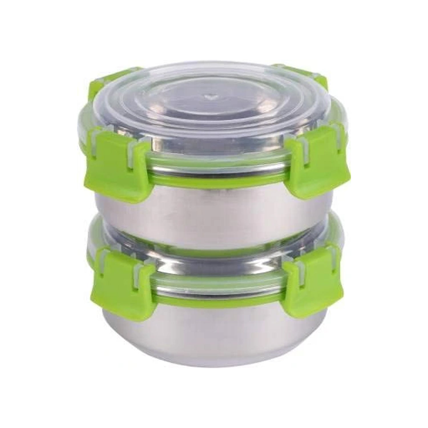 Buy MILTON Executive Lunch Insulated Tiffin 2 Round Containers 280 ml  Each 1 Oval Container 450 ml Green Microwave Safe  Easy to Carry   Leak Proof  Insulated Tiffin  Hot
